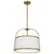 Quoizel York 4-Light Weathered Brass Pendant QP5342WS - alternate 6